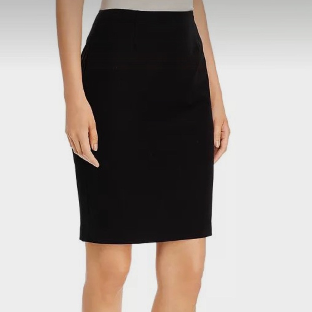 NEW Tahari Office Pencil Skirt Black